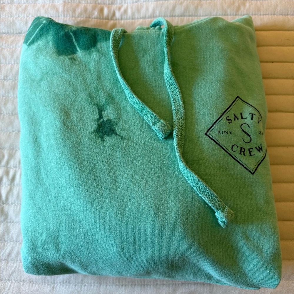 Salty Crew Teal Pullover Hoodie